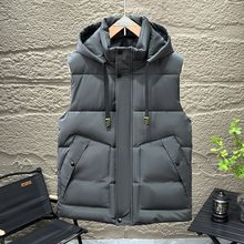 2025马甲背心春夏男士秋春夏新款棉加厚休闲坎肩外套学生潮流