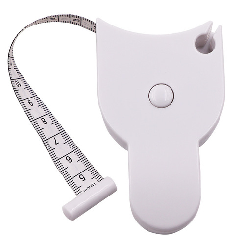 Y-type tape measure with handle, automatic measurement tape, fitness tape measure, stretchable tape measure, waist circumference ruler