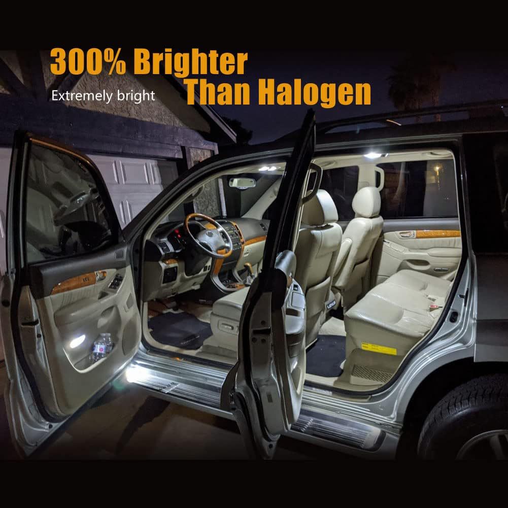 Transfronterizos de automóviles 17PCS conjunto de lámparas de tablero de automóviles BA9S 31MM T10 lámpara LED de automóviles