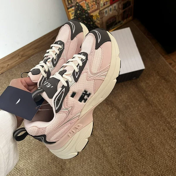 Putian Dad Shoes New York Yankees Men's and Women's Retro Versatile Thick-Soled Height-Increasing Casual Running Sneakers