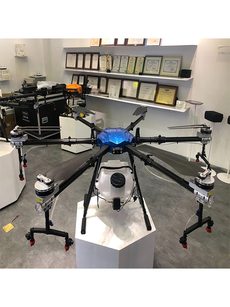 T26公斤大型25升农用打药撒化肥无人机低空载重运输飞机播种灌溉