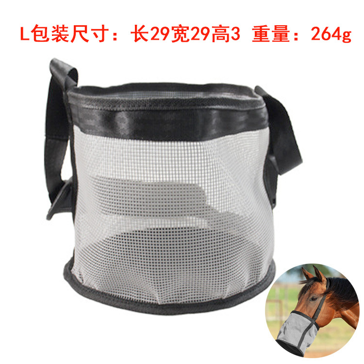 Suministros ecuestres bolsa de paja de caballo fácil de llevar bolso de heno bolsa de heno de caballo de alimentación lenta de gran capacidad