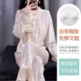 木耳边法式秋冬季长袖家居服