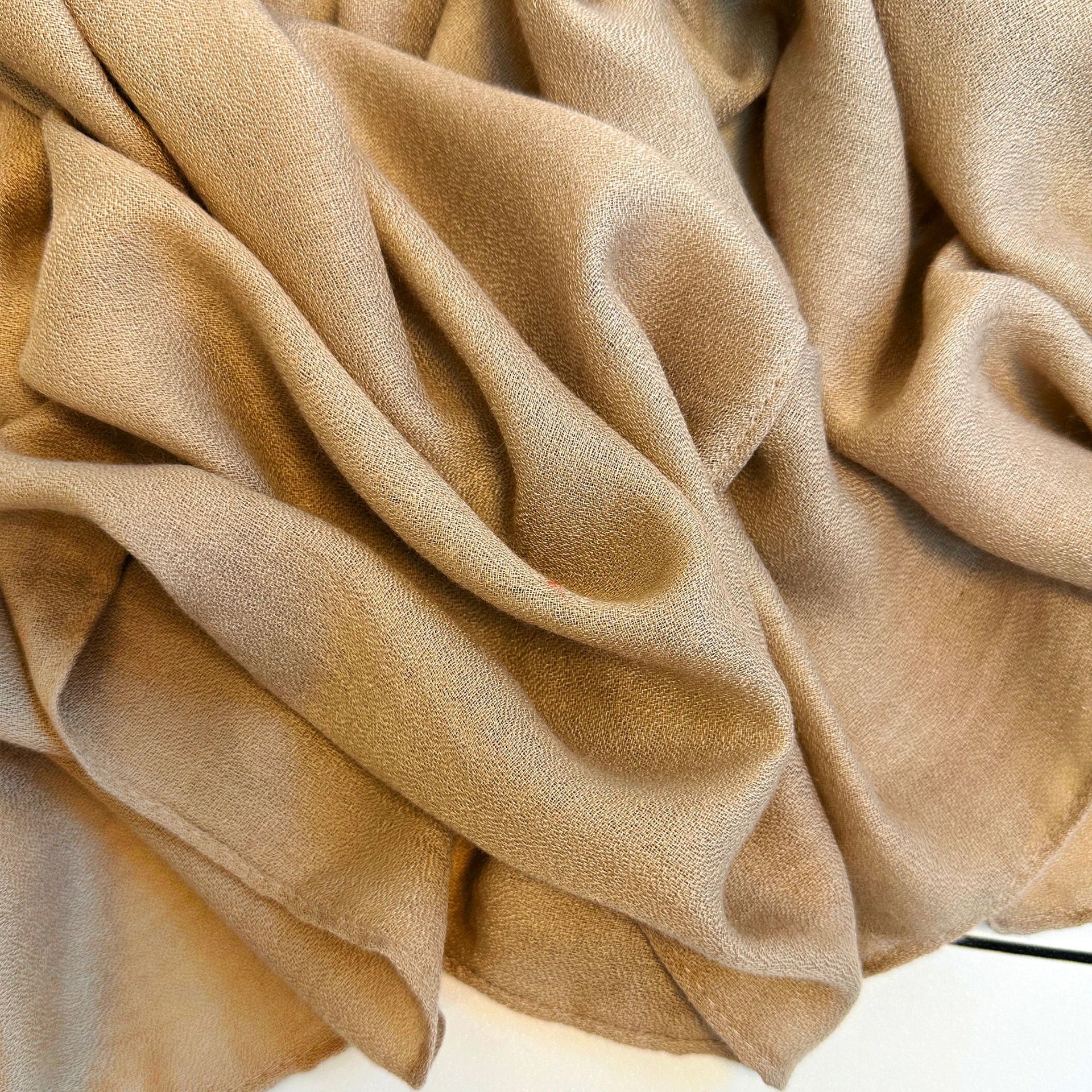 Sciarpa lunga da donna in cotone e canapa 2023 autunno/inverno tinta unita monocromatica multicolore_voghion.com