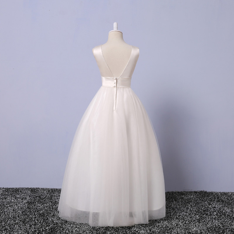 Comercio exterior europeo y americano Amazon AliExpress deseo boda flor niños vestido fiesta de cumpleaños princesa vestido soporte personalización