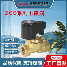 【厂家直销】ZCS先导式大通径膜片电磁阀, 两位三通电磁阀,膜片电