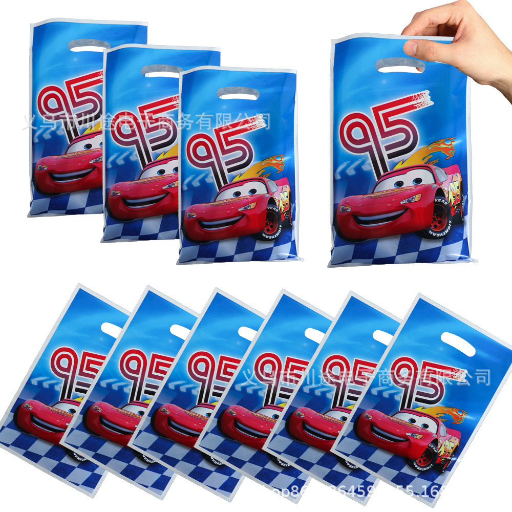 Fábrica directa bolsa de regalo de dibujos animados para niños fiesta de cumpleaños bolsa de regalo película perlada bolsa de regalo PE ahora