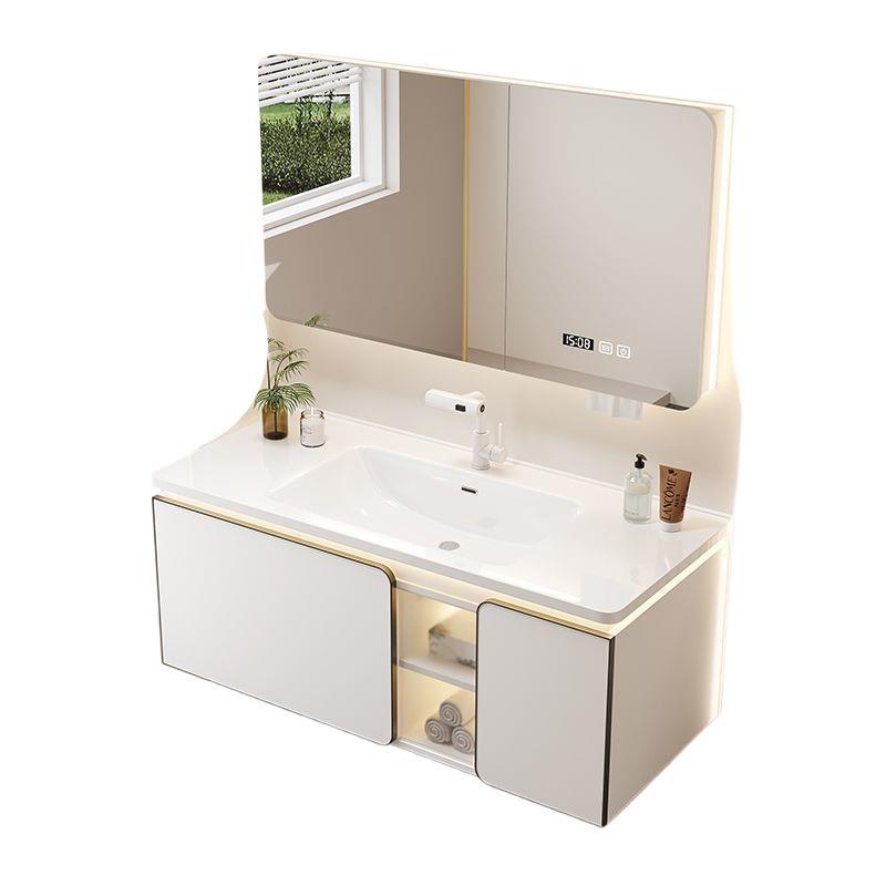 25 años de luz de la luna blanca nueva bañera de cerámica gabinete de baño combinado lavabo de cerámica lavabo gabinete de baño