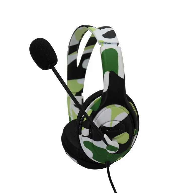 Factory source PS4 camouflage/x-one chicken game ear-loaded headset with headphones multi-color choice