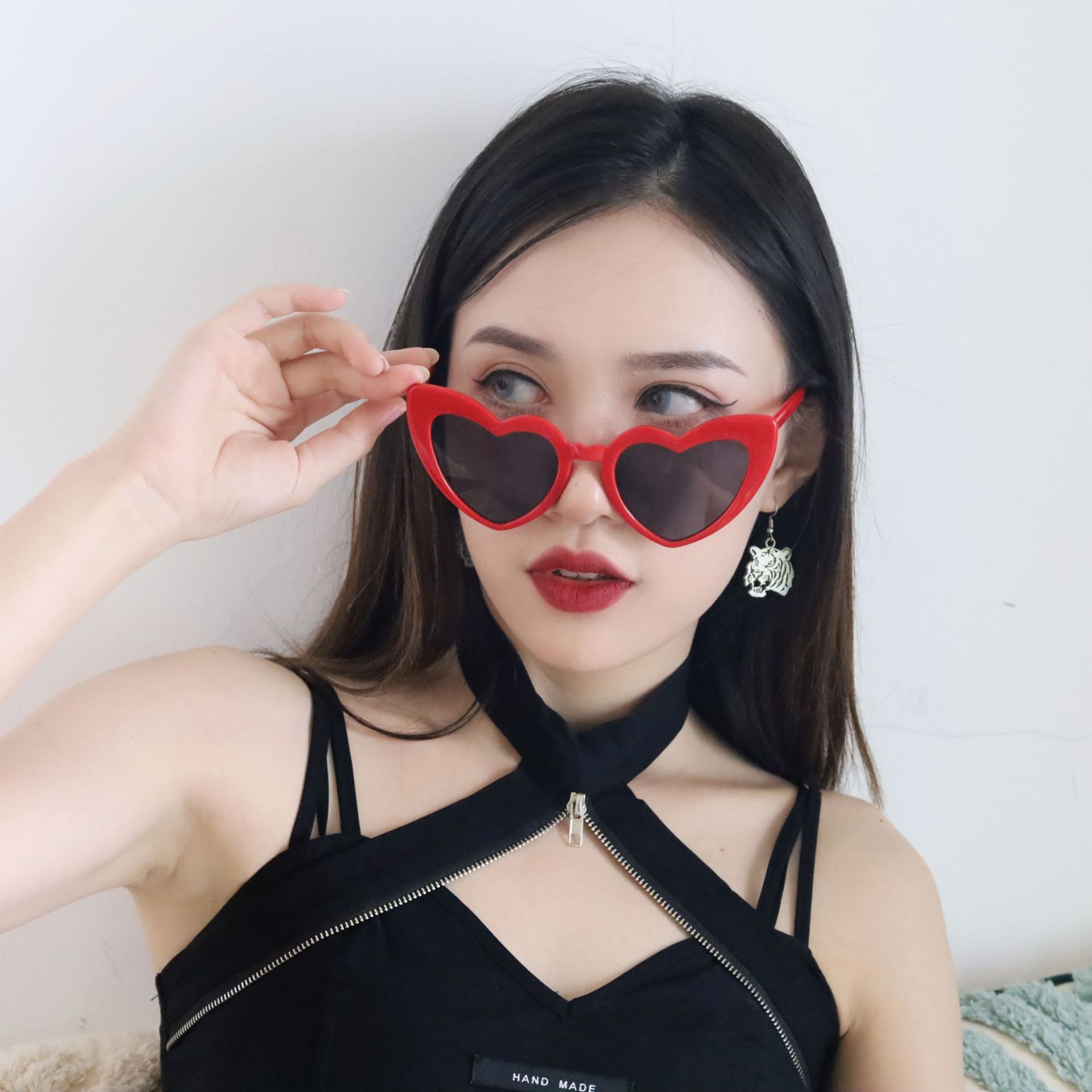 Gafas Decorativas de Corazón para San Valentín de Plástico ABS para Fiestas y Celebraciones
