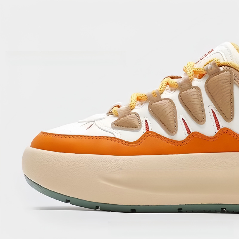 Putian Pure Original L Family Carrot Shoes Korean Version Bread Round Toe Lace-Up Casual Versatile Unisex Couple Sports Dad Shoes