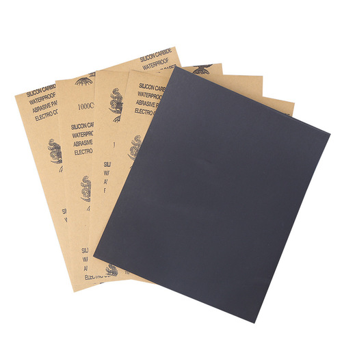 Sandpaper wholesale Phoenix brand silicon carbide black sandpaper dry sand woodworking silicon carbide sandpaper wet and dry sanding paper