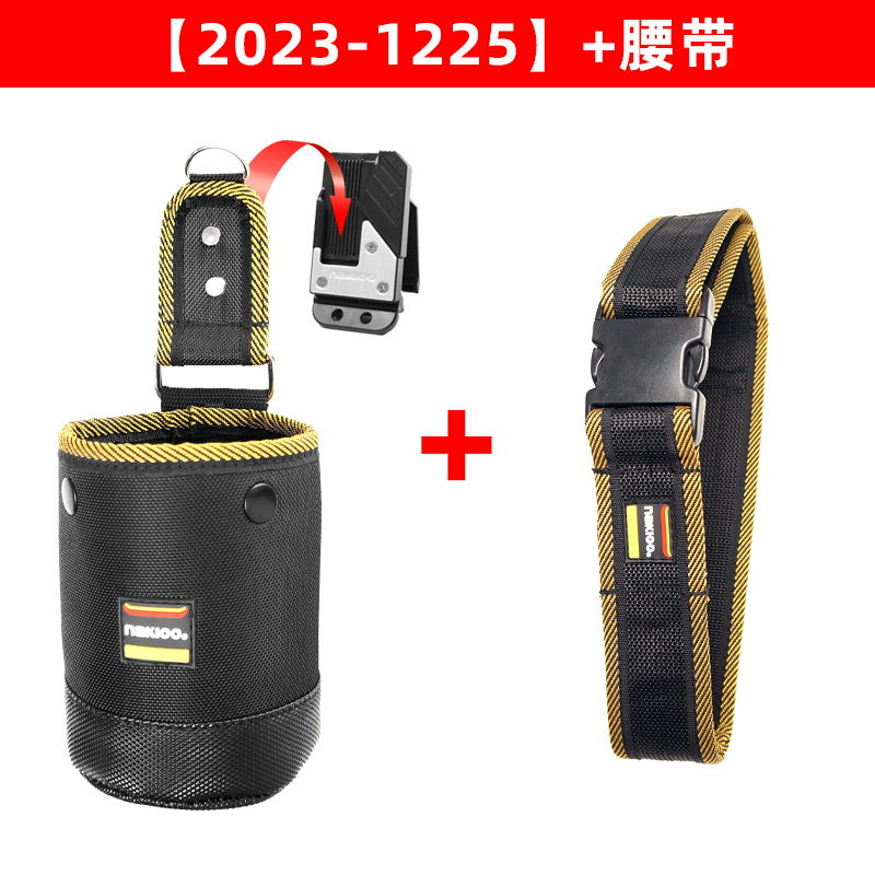 Nakioo herramienta de colgar rápido riñonera bolsa eléctrica bolsa de clavos de carpintería portátil bolsa de almacenamiento de accesorios de bolsillo de clavos multifunción