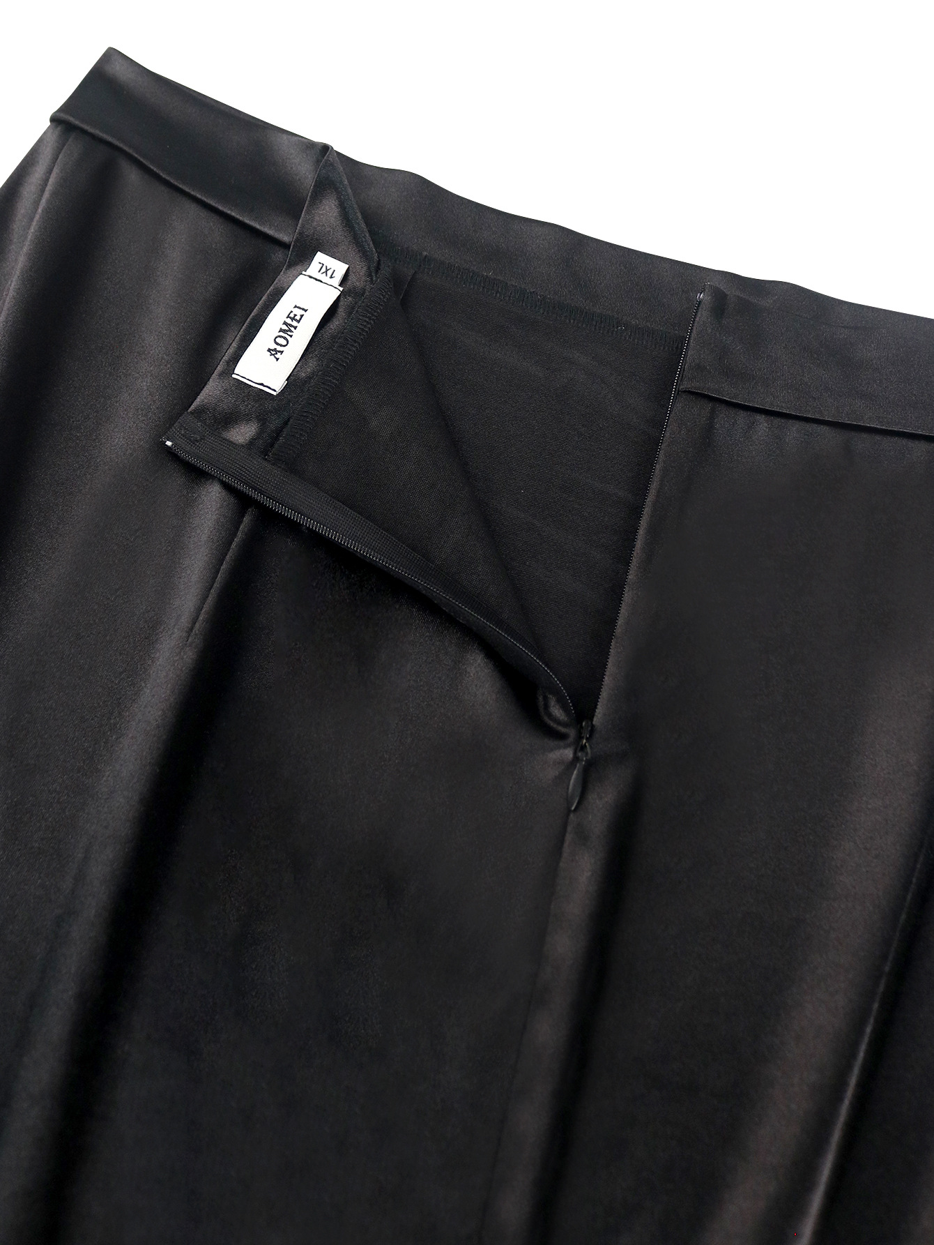 Women's Skirt Solid Colour Elegant Skirt For Party Gathering_voghion.com