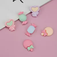Симулятор еды играть мини-конфеты леденец смола аксессуар diy головная веревка заколка для волос чехол для телефона воды чашка канцелярские наклейки