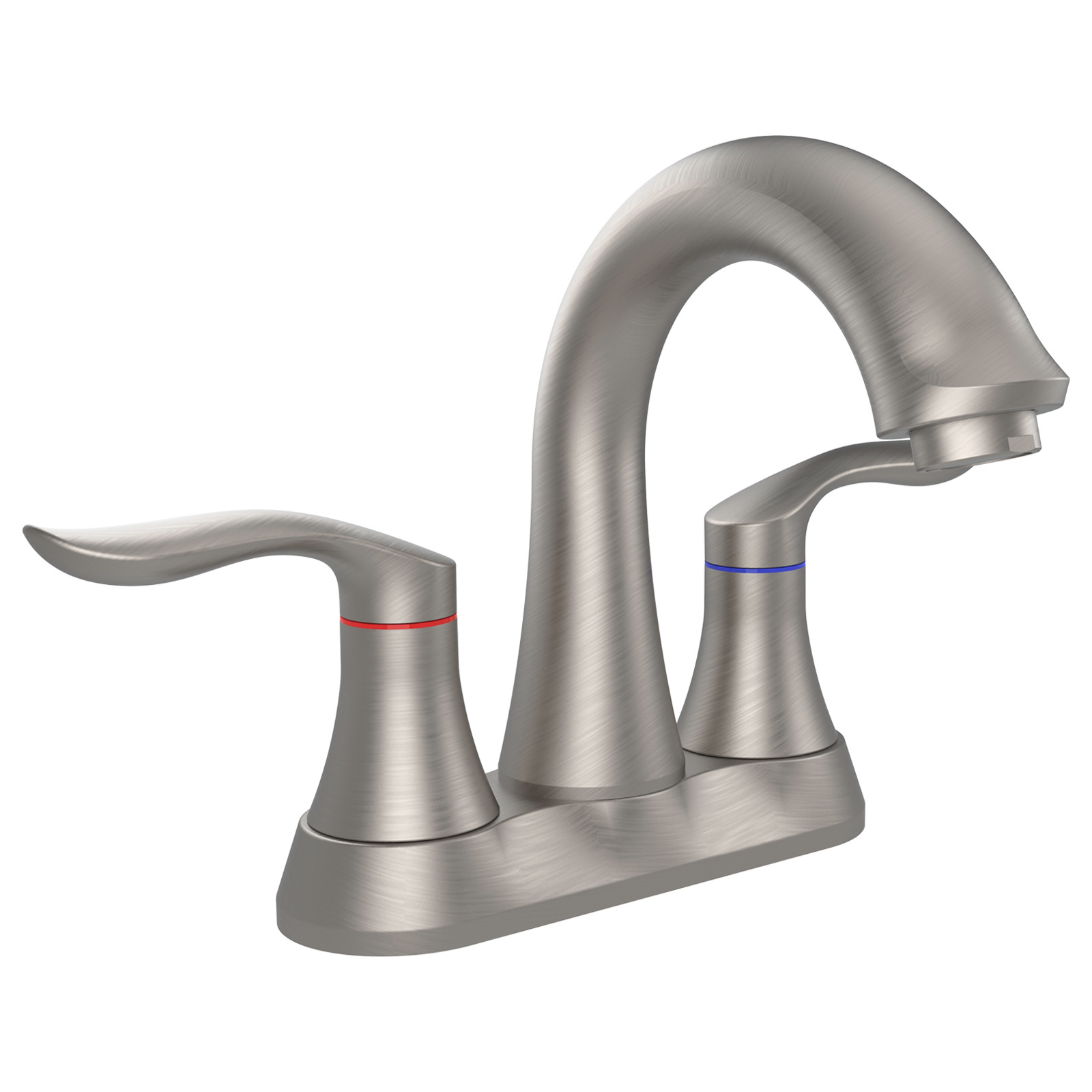 4 pulgadas de estilo americano frío y caliente doble mango baño baño lavabo lavabo grifo certificación CUPC Amazon