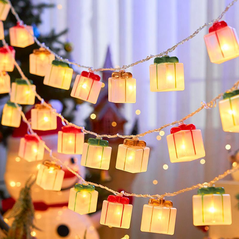 クロスボーダーledクリスマス祭り装飾ライトストリング雪だるま老人クリスマスツリー松葉杖灯台部屋レイアウトカラーライトフラッシュ|undefined