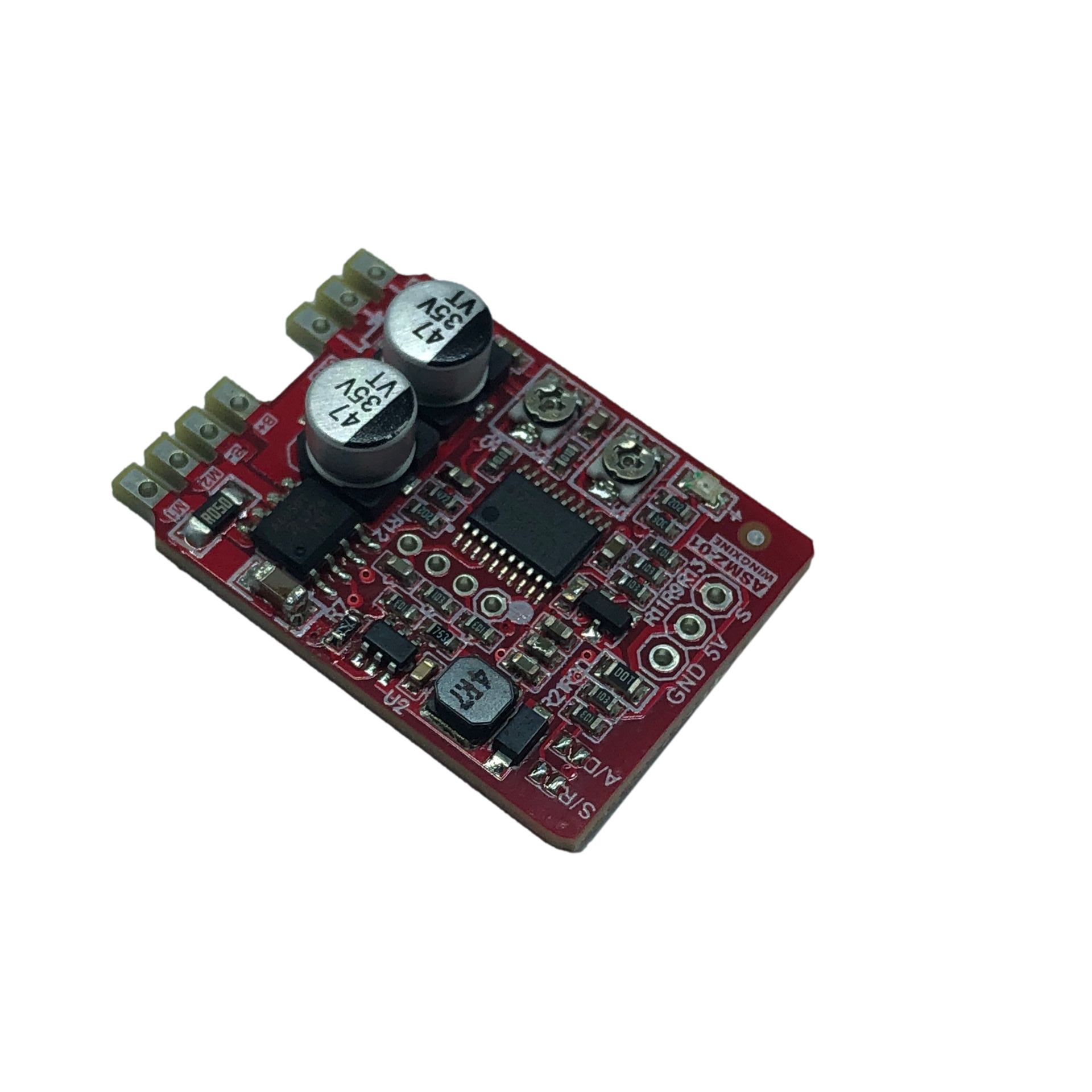 ASMZ-01舵机控制器 自制小功率舵机电路板5V-24V/2.5A模拟电压