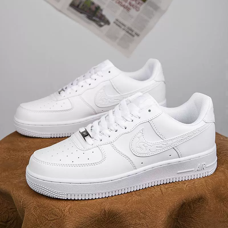 Воздушная джордан, Nike Air Force 1, низкая обувь, универсальные кроссовки цвета пшеница, белые кроссовки