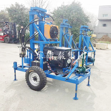 济宁雄泰机械履带式水井钻机全液压打井钻机绿色探矿钻井机效率高