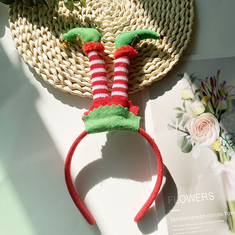 Cartoon Style Style Christmas Cartoon Style Christmas Hat Plastic Christmas Costume Props