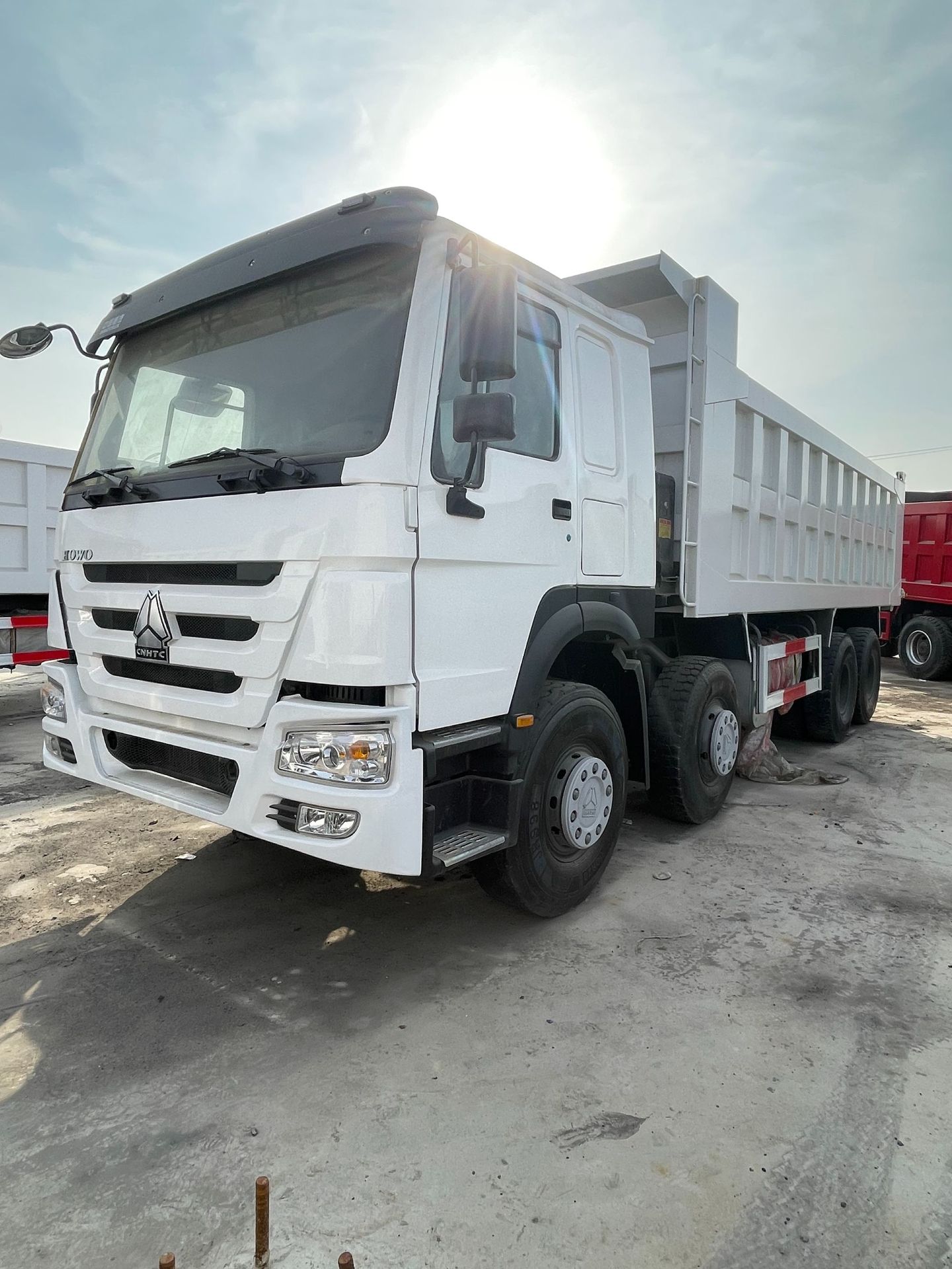 Sinotruk Howo Dump Truck 371/430 Horsepower 10/12 Wheel Engineering Truck Cross-Border Sinotruk Howo 8X4