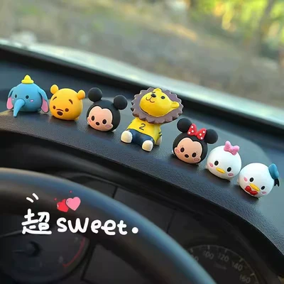 Healing Car Decoration Girls – Car ornaments - 1-disney-6lionswith-traceless-glue