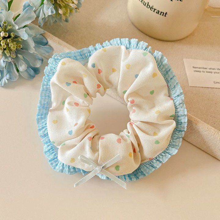 Anillo de pelo de intestino grueso suave francés para mujer 2025 nuevo círculo de intestino grueso coreano de alta gama Advanced Large Hairy Cuerda para la cabeza para mujer