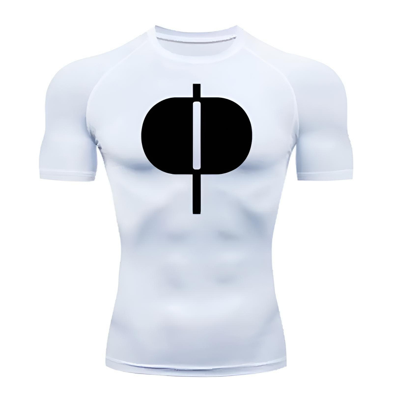 Batman, ventas de fabricantes de explosiones transfronterizas, camisetas apretadas para hombres, secado rápido, camisetas deportivas de alta elasticidad.
