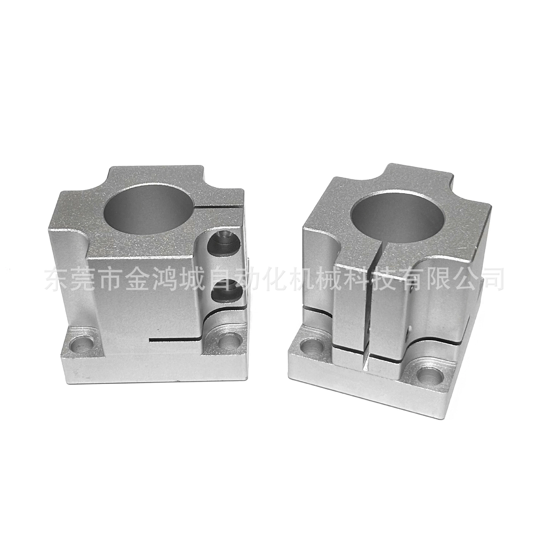 Base ZCD01 — aluminum oxide alloy conveyor platform bracket, split clamp, flange mount