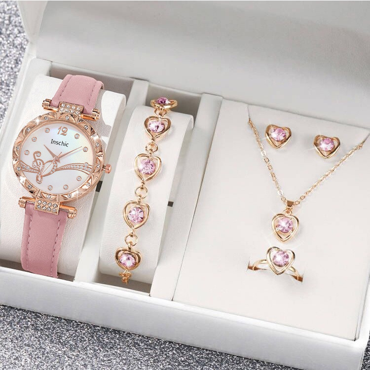 Cross-Border Hot Sale New Fashion Women's Quartz Watch Casual Elegant Note Dial Quartz Watch Wholesale