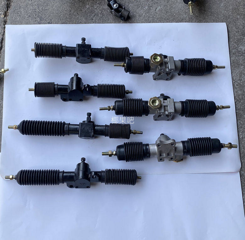 Go-Kart Accessories Modified Four-Wheel Beach Buggy Electric Vehicle Aluminum Steering Gear 1.4/1.7/2.5 Turns