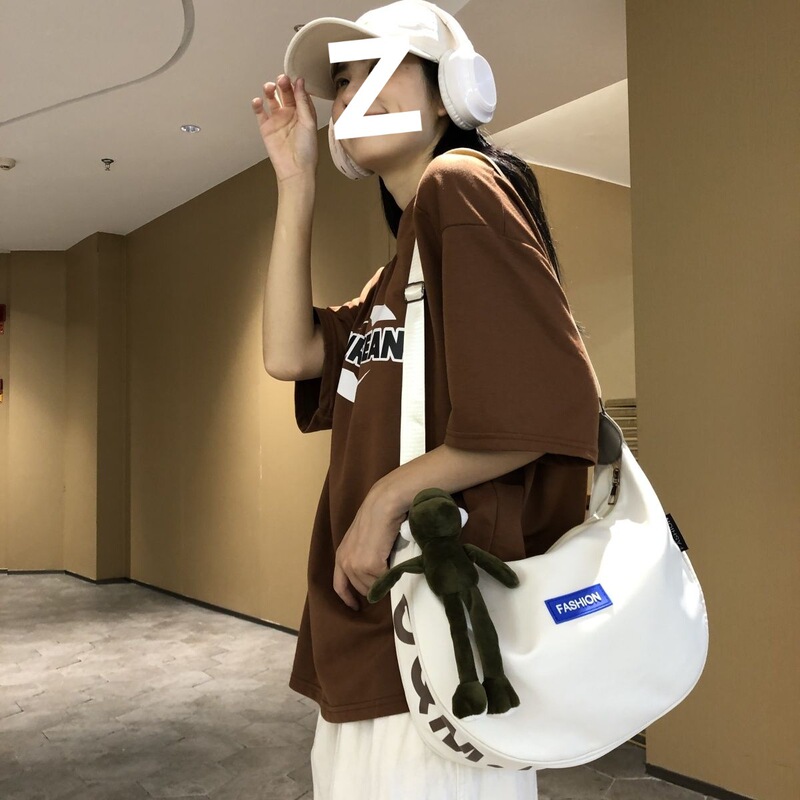 バッグインクロスボディバッグレディース2025新作カジュアルショルダー大容量通勤万能餃子送料無料|undefined
