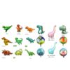 Small dinosaur, balloon suitable for photo sessions, children's evening dress, decorations, layout