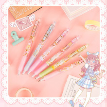 一木林 少女高校活动铅笔卡通小学生文具可爱儿童0.5创意自动铅笔