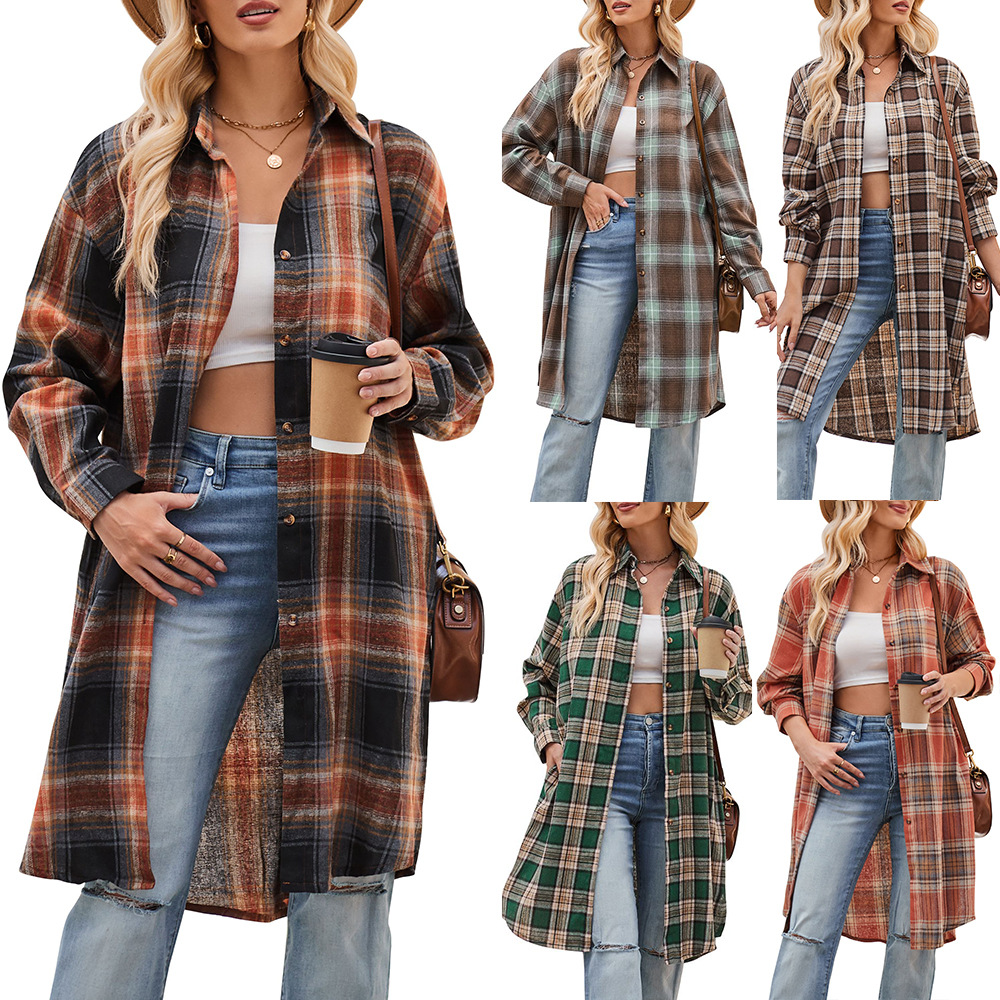 autumn demi-season trench coat for leisure