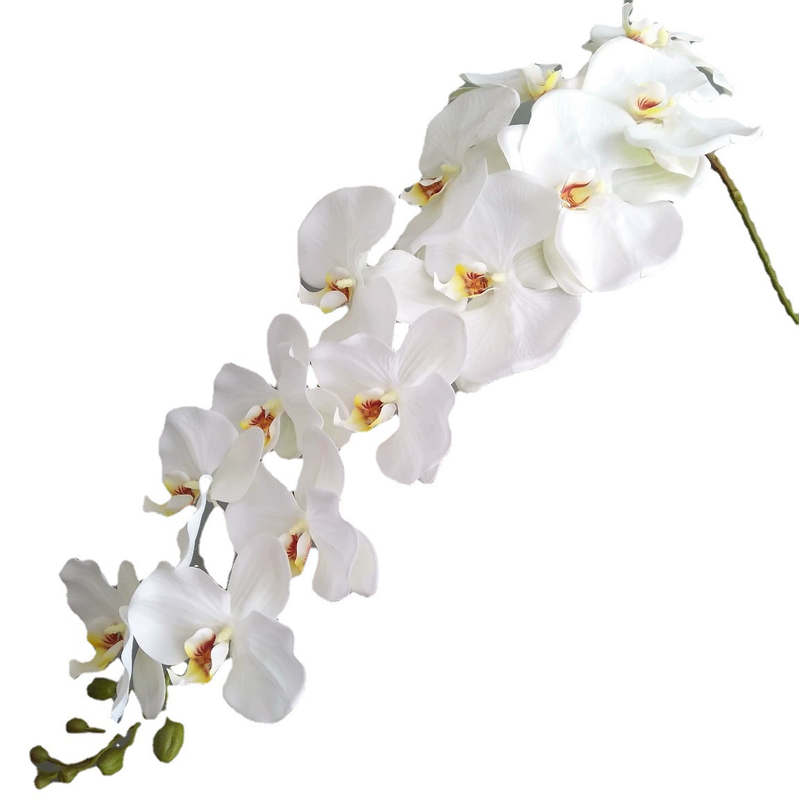 Симуляционная цветок 3D-печать ощущение 13 голов большого Phalaenopsis новая китайская модель номер комнаты отель свадебная декоративная фотосъемка реквизит