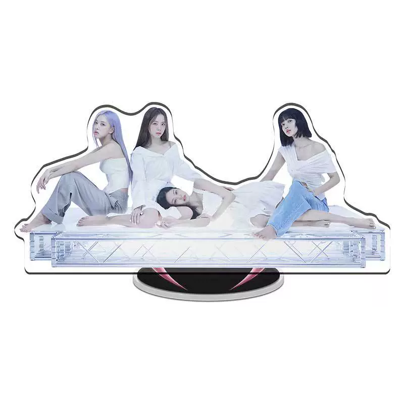 Бесшумный межслойный BLACKPINK4V Sun Caiying lisa Kim Ji-ni Ji-soo корейская KPOP-звезда периферийная стоящая карта