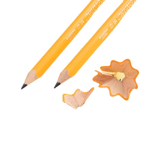 Zhonghua 6700 Thick Triangular Pencil HB Calligraphy Practice Large Triangular Pencil Children's Painting Sketch Student Positive Pencil