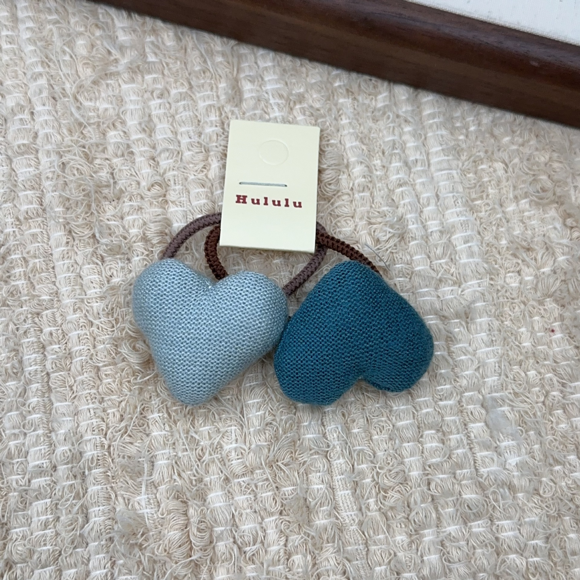 Herbst und winter neue farbe tuch herz haarnadel nette süße wolle baby clip hohe pferdeschwanz kinder gummiband haar zubehör_voghion.com