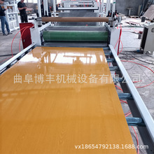 自动刮胶碳晶板pur平贴机 pet肤感哑光木饰面大板冷贴机自动修边