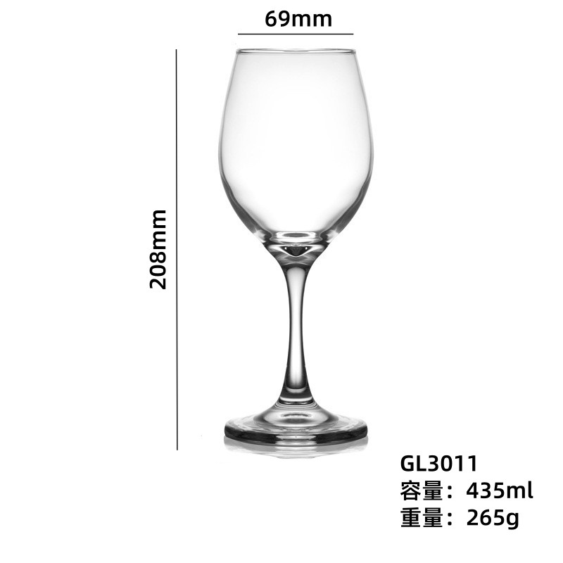 Taza de vino integral Taza de pie alto Taza de champán Taza de cerveza Taza de vino Taza de vino Impresión de logotipo de comercio electrónico