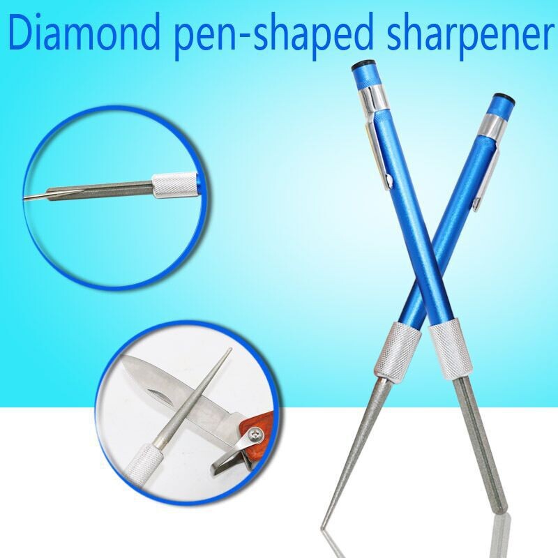 Fishing hook sharpener pen type mini type convenient sharpening pen pen type sharpening stick sharpener wholesale sharpening stone outdoor Fishing hook sharpener pen type mini type convenient sharpening pen pen type sharpening stick sharpener wholesale sharpening stone outdoor