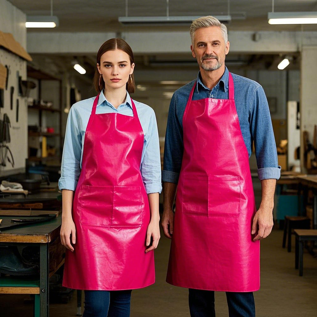 줄 지어 TPU 방수 오일 저항하는 앞치마 환경 보호 허리 수생 닭 오리 해산물 고기 가공 어깨 두껍게