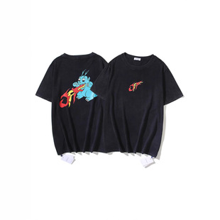 �����޶���offwhite�����������logo�p��������Ůͬ�����T��