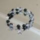 2024 Chinese Ice Crack Beaded Bracelet High-grade Niche Retro Trendy Men All-match Student Girlfriend Clearance Explosive Bracelet