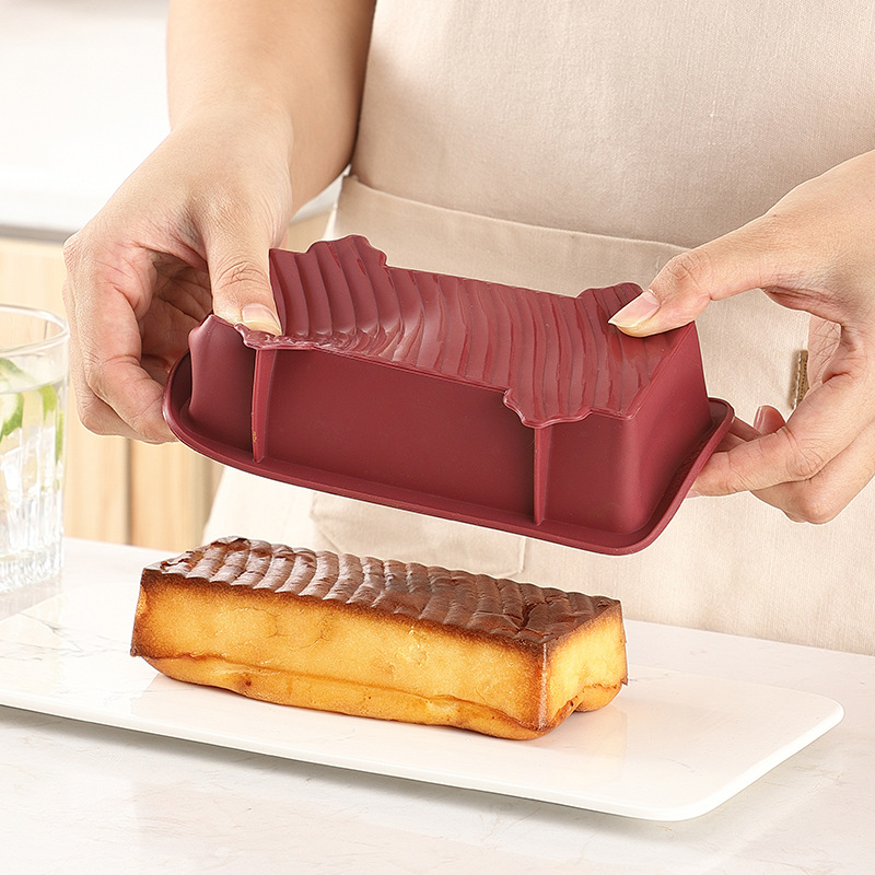 Silicone Cake Mold Rectangular Loaf Pan DIY Baking Tool Easy To Unmold Toast Mold For Kitchen Home & Garden_voghion.com