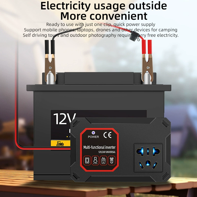 Универсальный держатель для телефона, зарядное устройство, адаптер, 12V/24V/220V