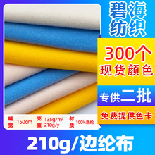 工厂现货210g边纶布 玩具玩偶面料沙发包边布天鹅绒箱包抱枕布料