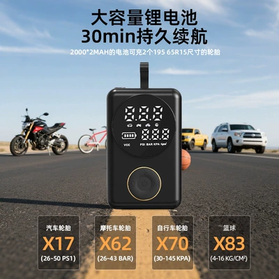 Car Portable Road Car – Hava nasosu